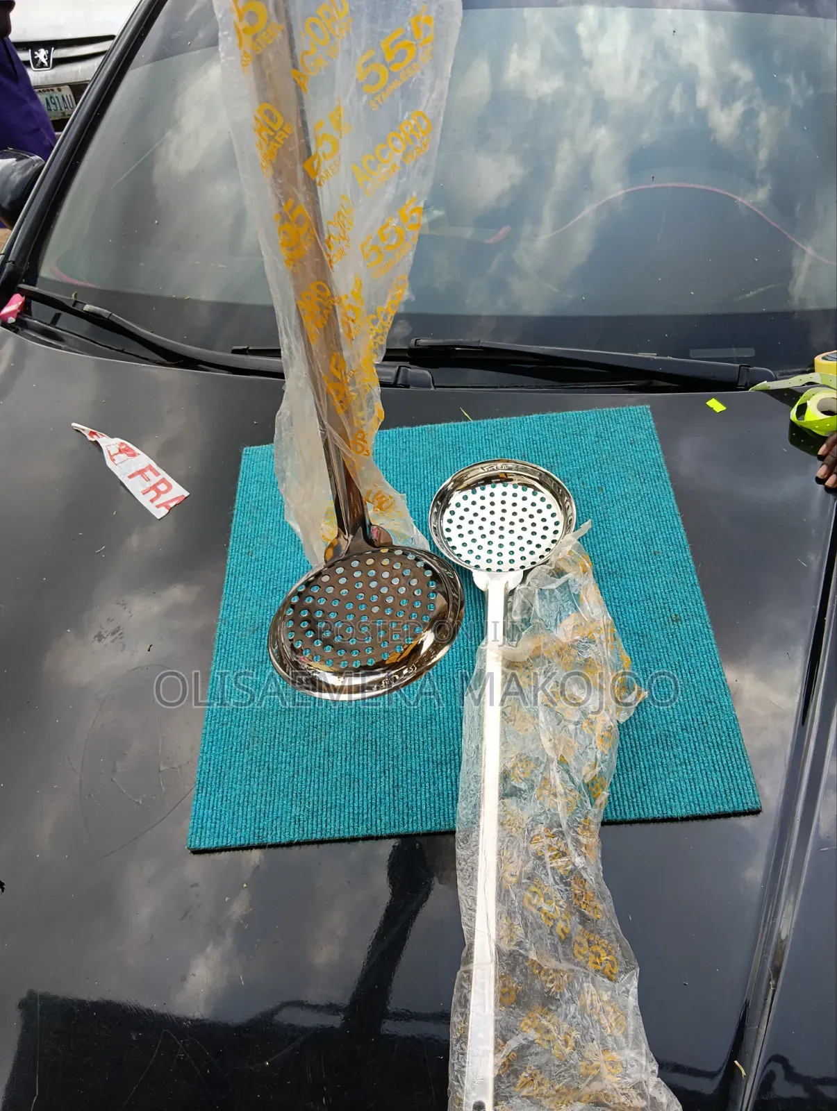 Long Stainless Steel Cooking Spoons
