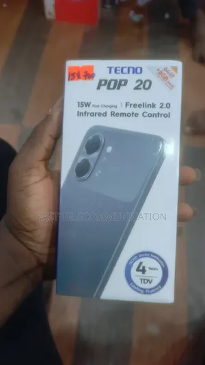 New Tecno Pop 20 64 GB Gray
