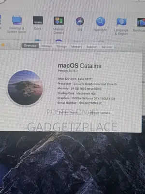 Desktop Computer Apple iMac 24GB Intel Core i5 HDD+SSD 3T