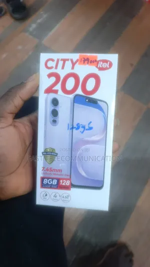 New Itel City 200 128 GB Purple