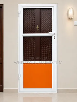 Premium Aluminum Fly Screen Net Door for Balconies Kitchens