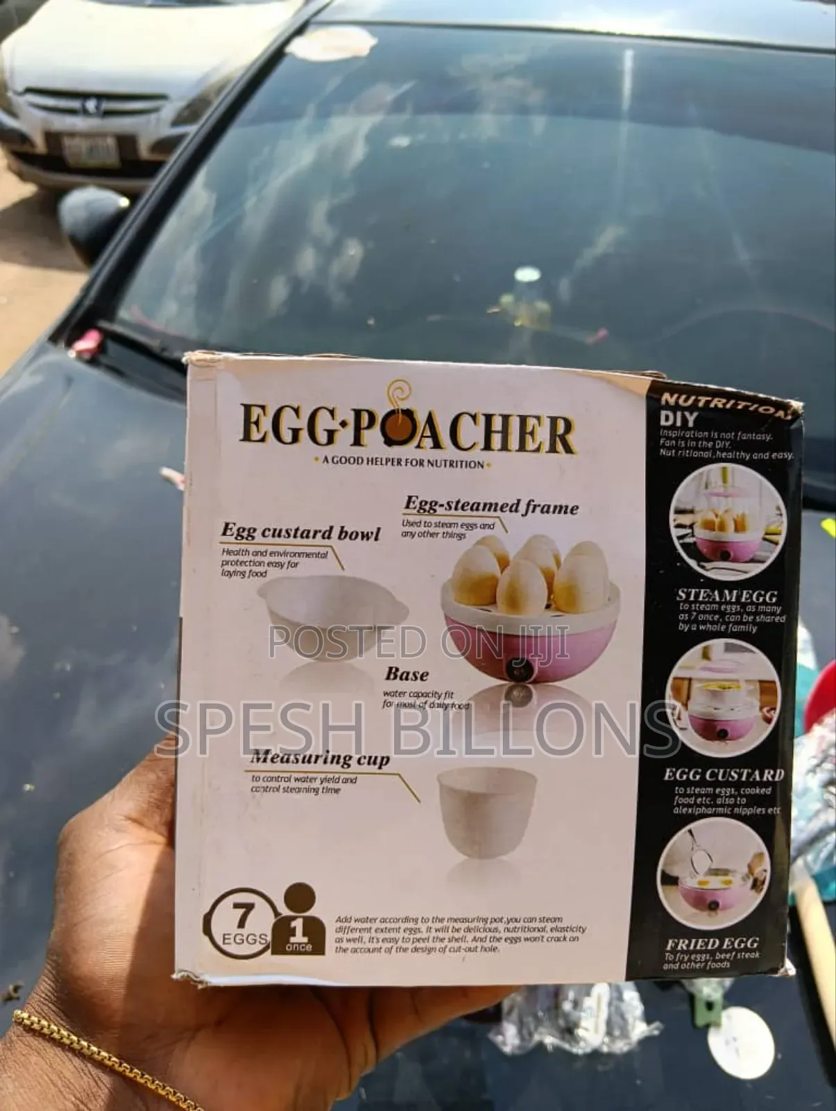 Electric Egg Cooker/Poacher (Mid Size) (Big Size)
