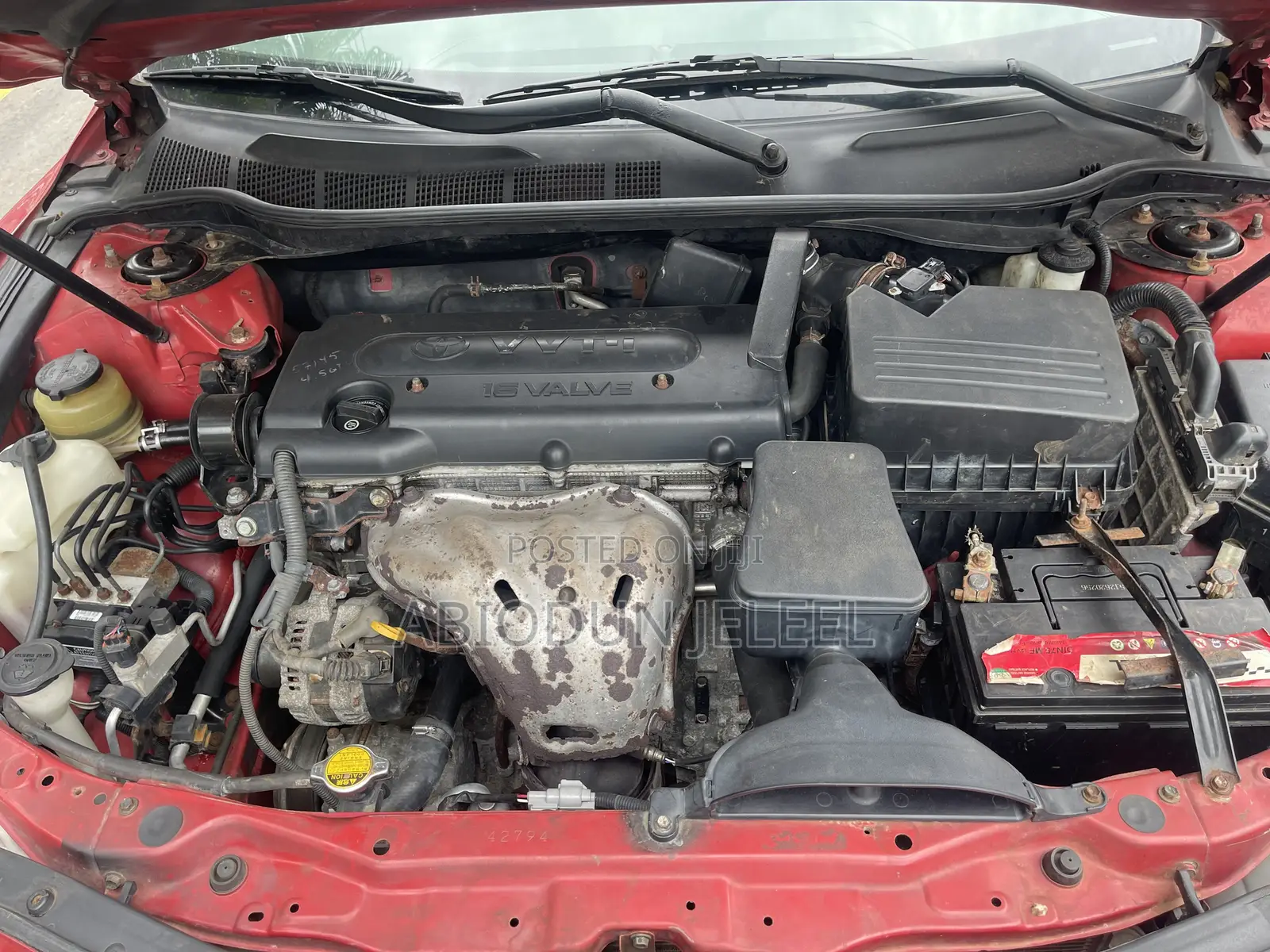 Toyota Camry 2008 Red