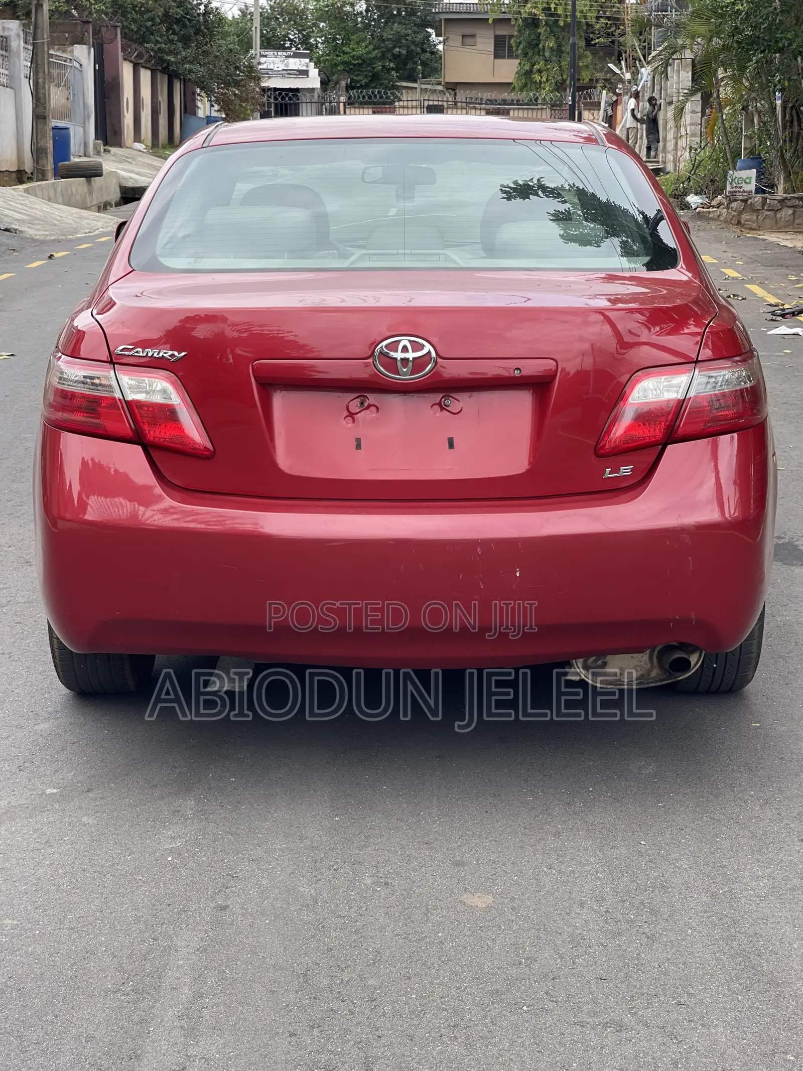 Toyota Camry 2008 Red