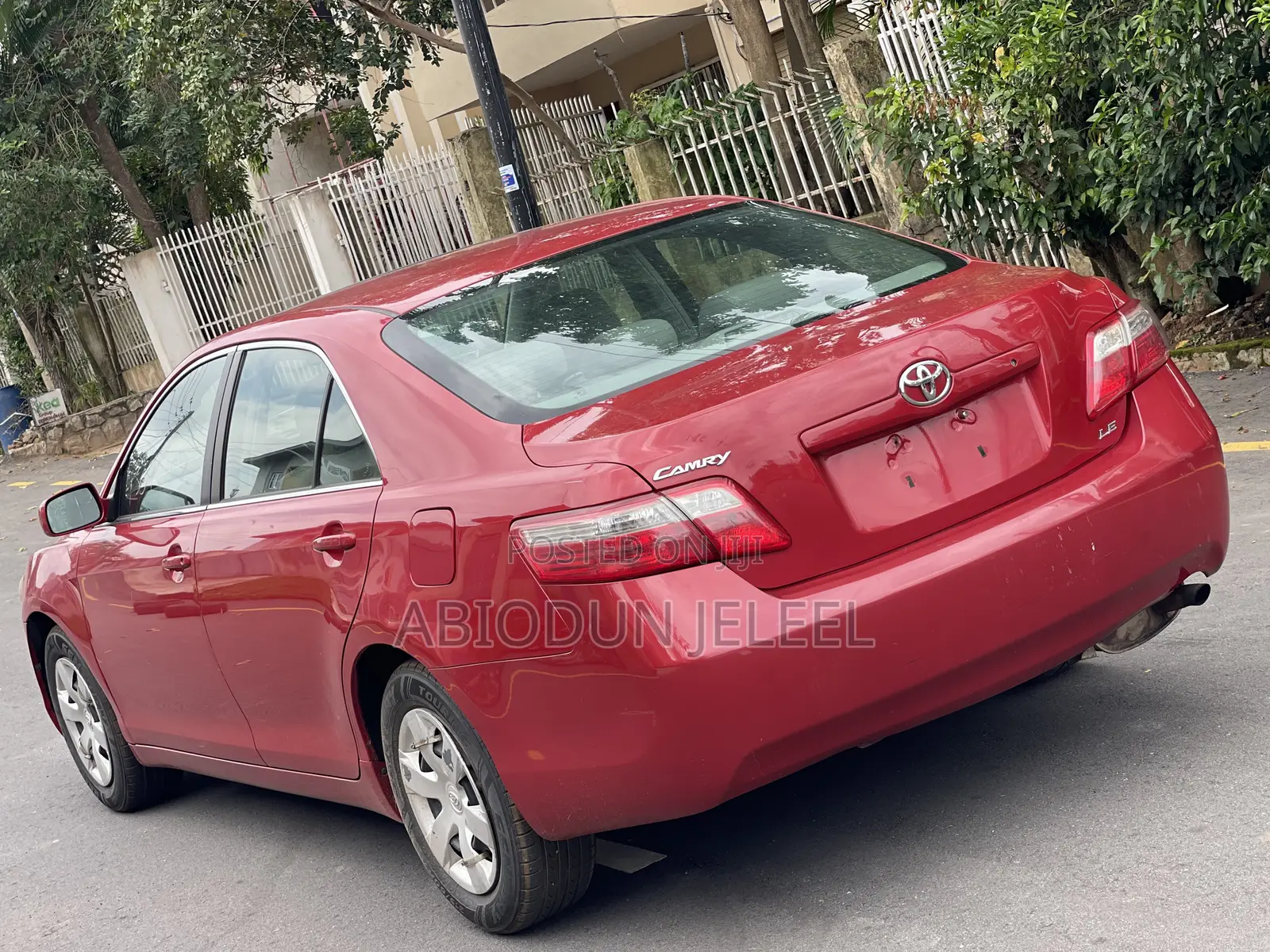 Toyota Camry 2008 Red