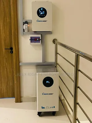 6kva Cworth Hybrid Inverter+15kwh Cworth Lithium+12pcs-650watts Panel