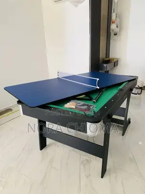 Brand New 2 in 1 Foldable Pool Table