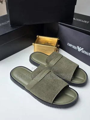 Emporium Armani Slippers for Sale