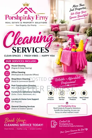 Porshpinky Erny Cleaning Services