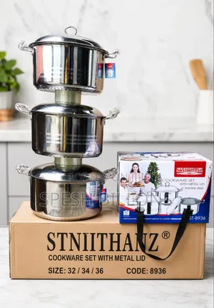 Quality New Induction Pot Set, Big Mid Size Available, Brand New