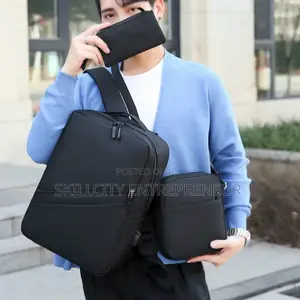 3-in-1 Premium Laptop Backpack Set
