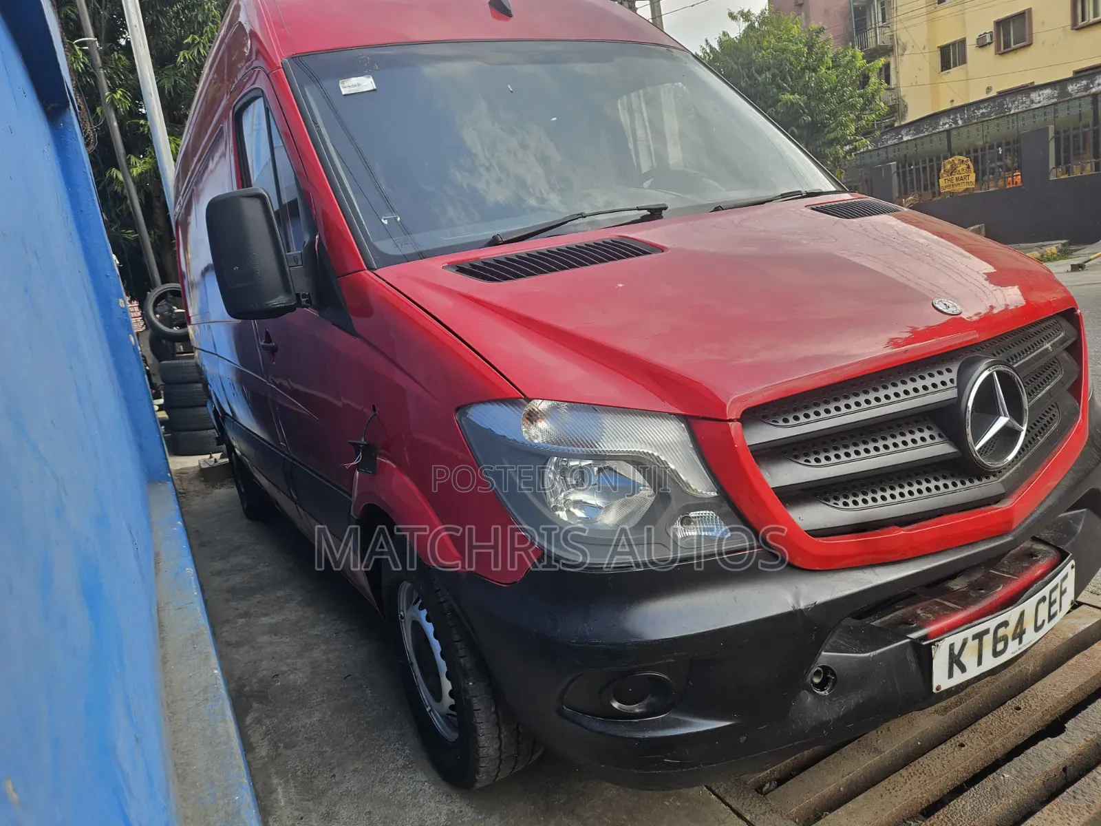 Mercedes-Benz Sprinter 2010 Red