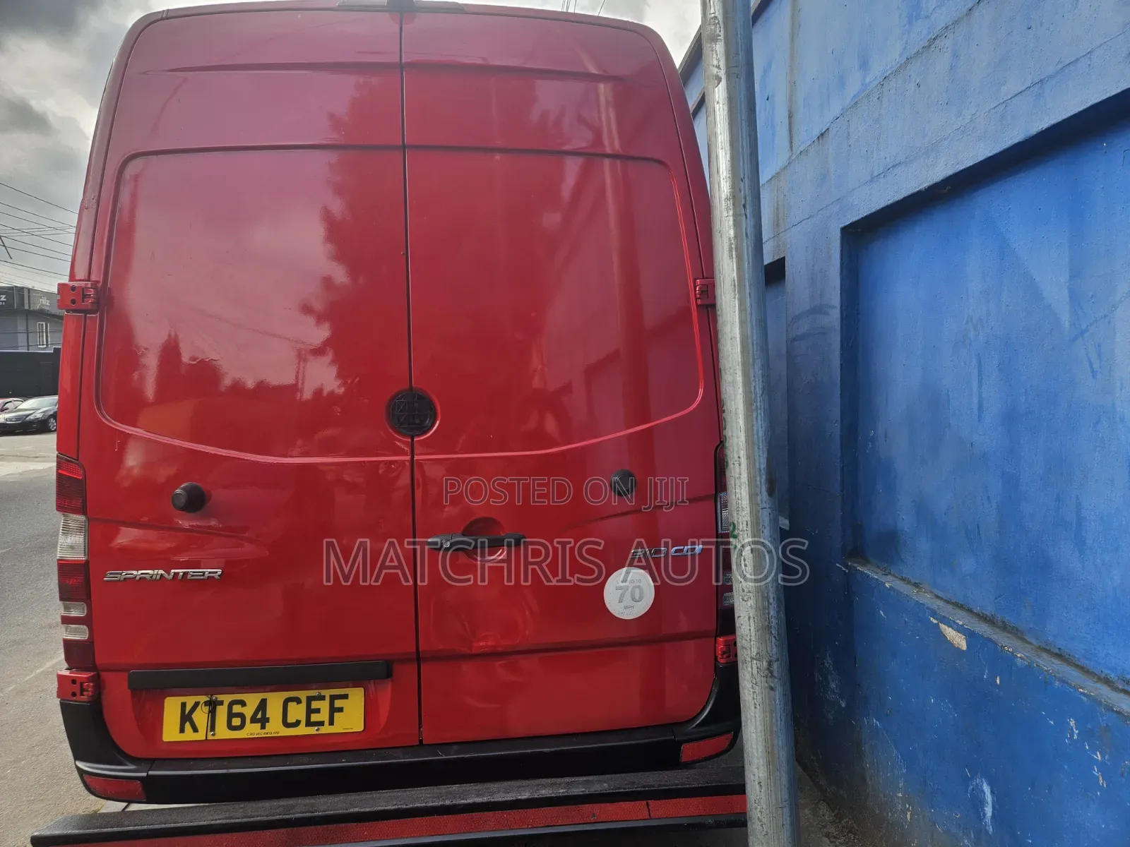 Mercedes-Benz Sprinter 2010 Red