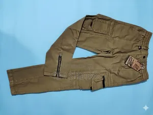 Men’s Khaki Cargo Jogger Trousers – Stylish, Durable Functional