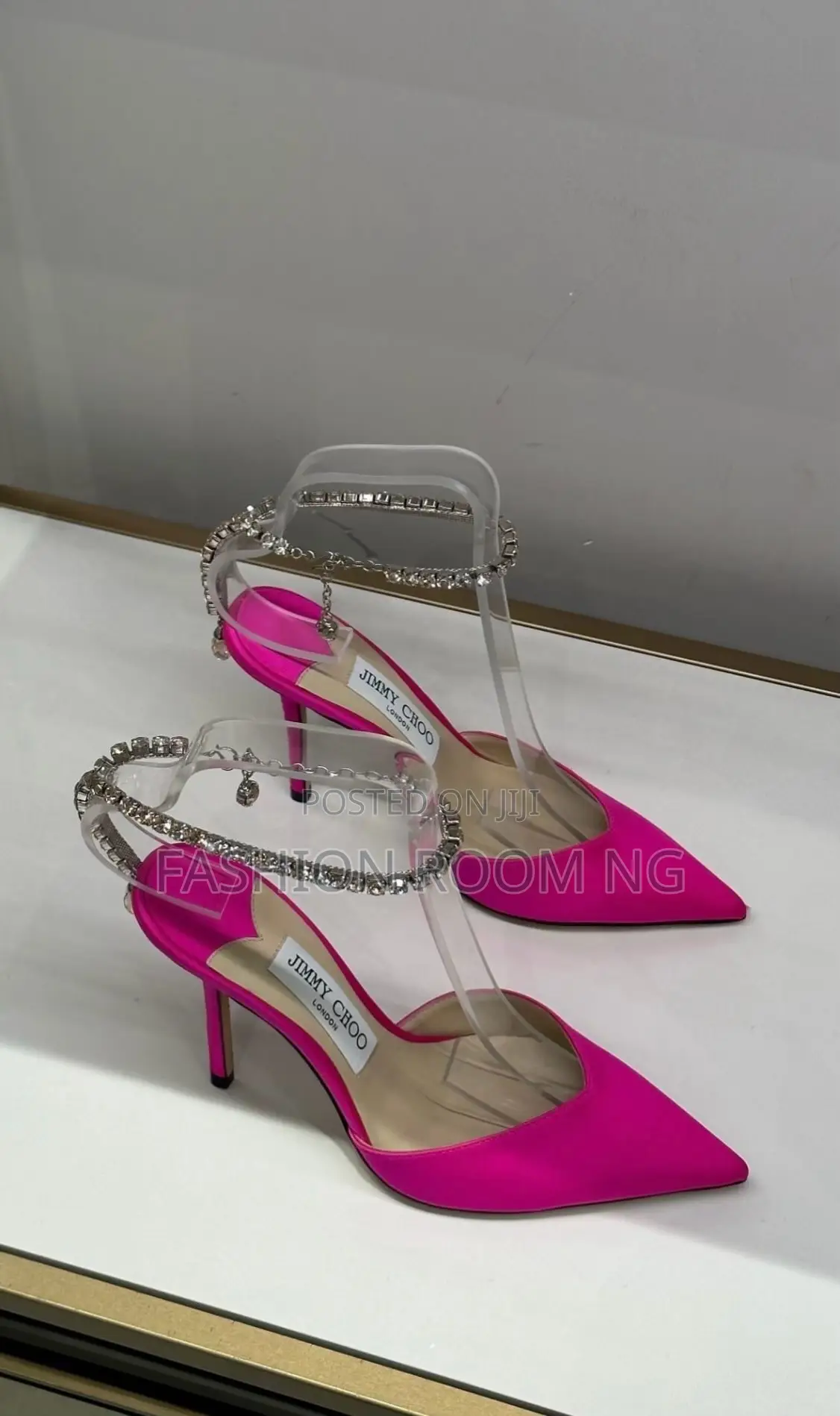 Pink Jimmy Choo Heels (Fully Boxed)
