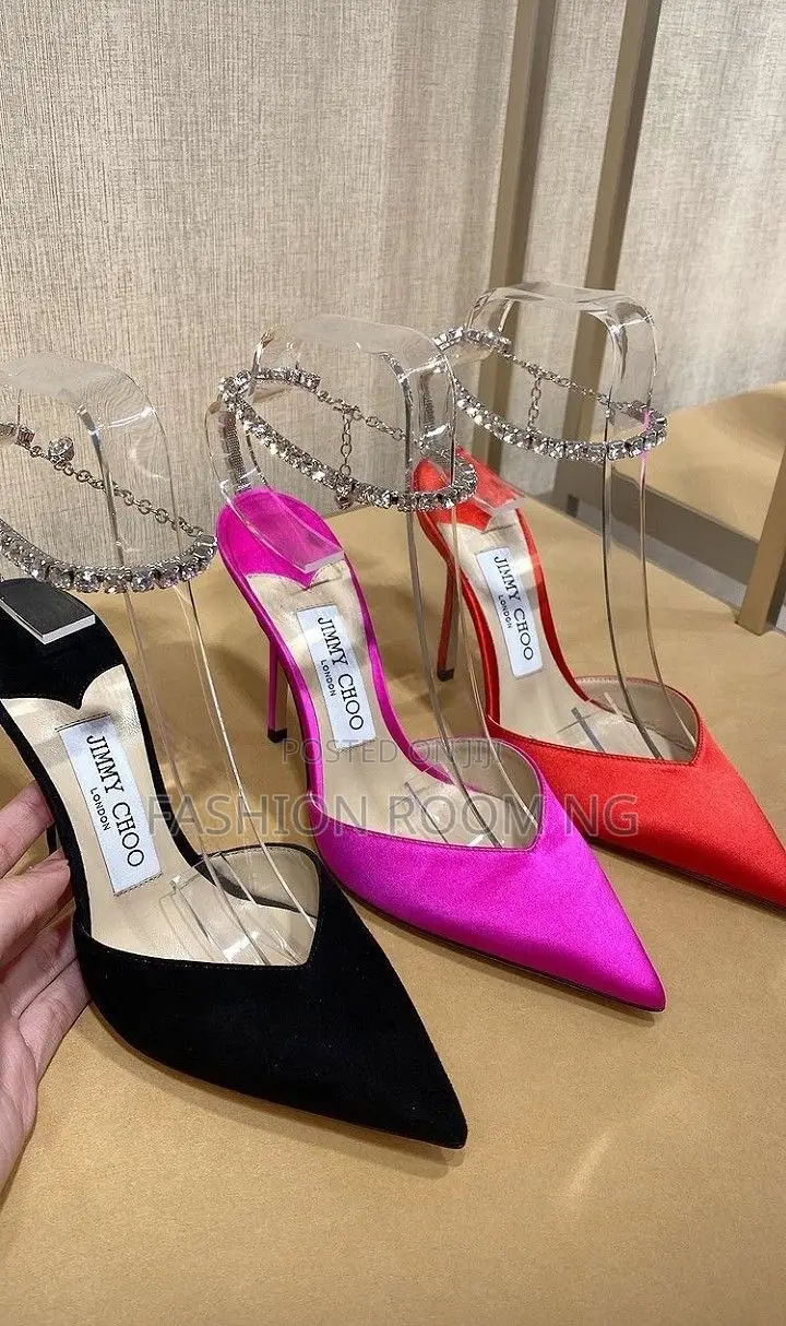 Pink Jimmy Choo Heels (Fully Boxed)