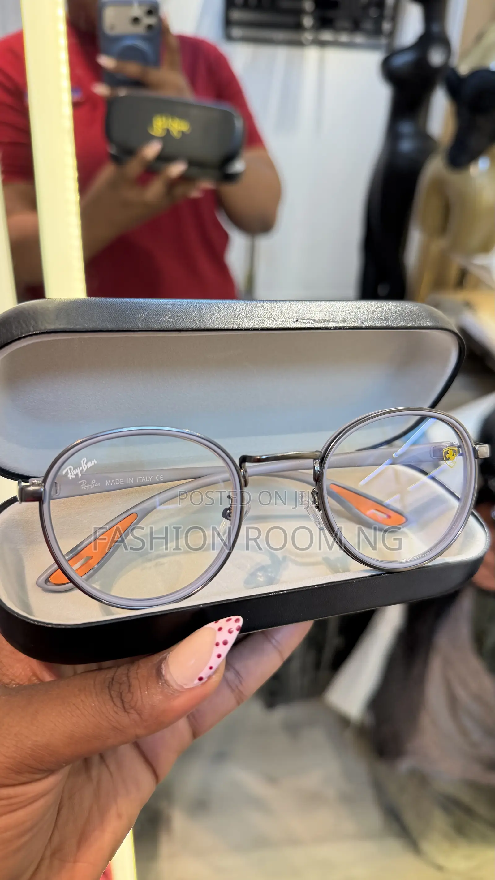 Clear Rayban Glasses