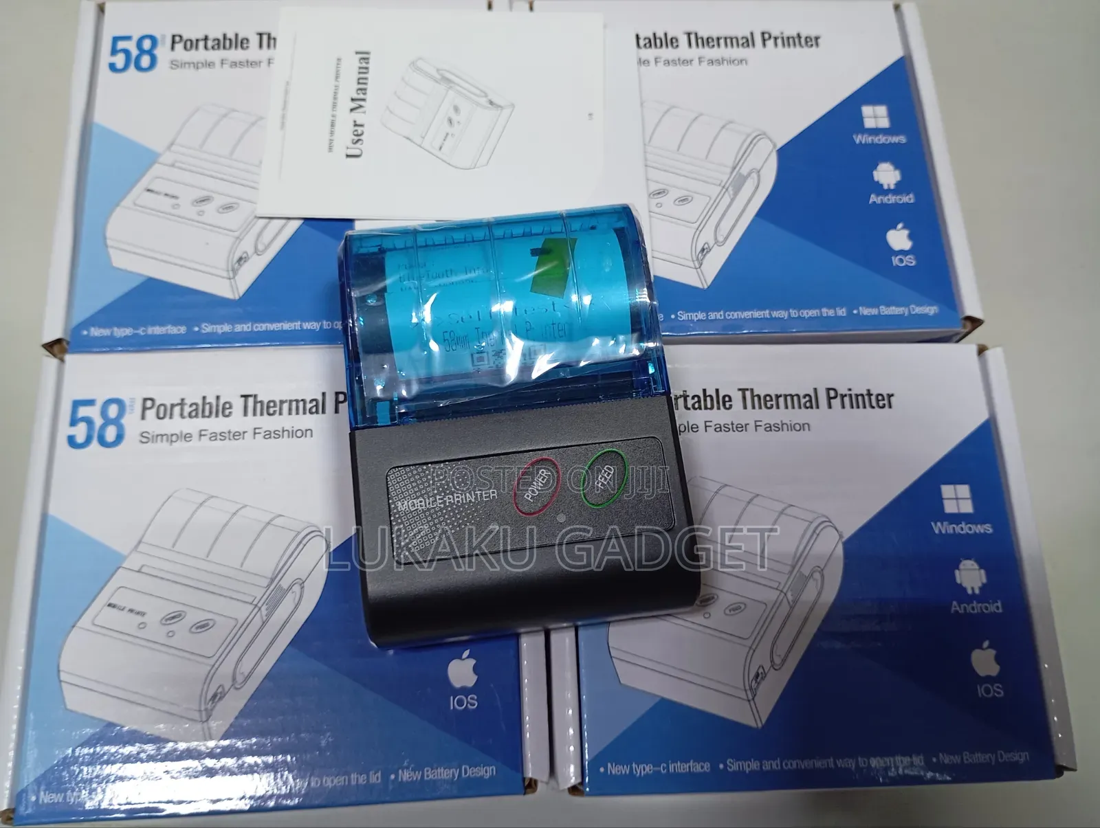 58mm Portable Thermal Printer