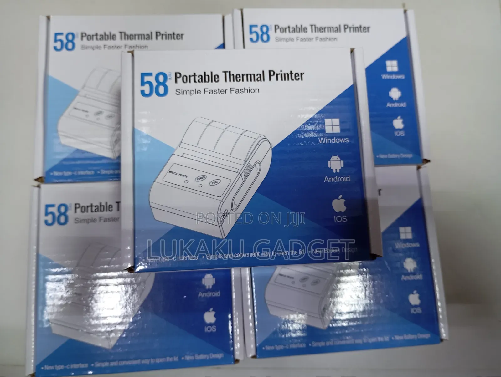 58mm Portable Thermal Printer
