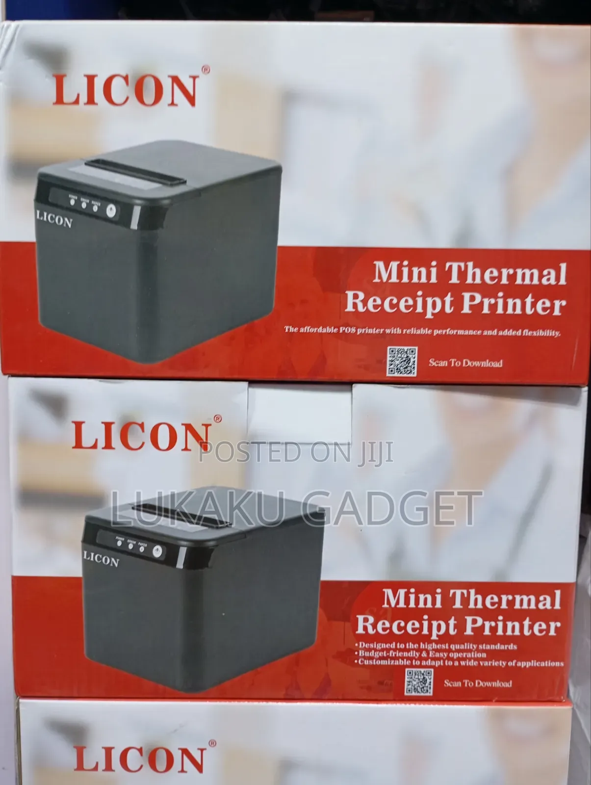 80mm Licon Mini Thermal Receipt Printer