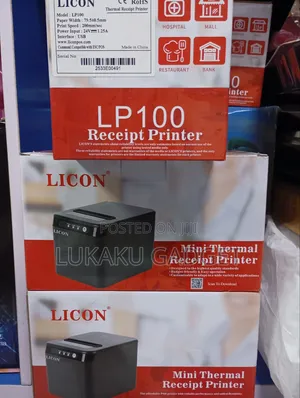 80mm Licon Mini Thermal Receipt Printer