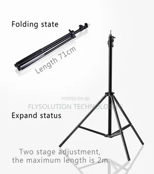 2.1-Meter (210 Cm) Led Light Tripod Stand
