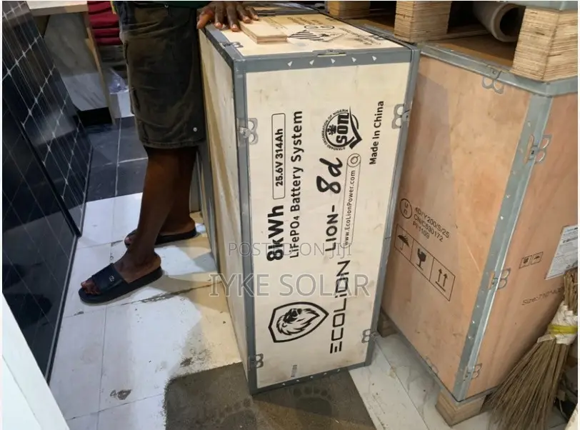 8kwh 24v Ecolion Lithium Ion Battery