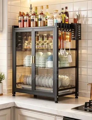 3-Layer Multi-Functional Kitchen Storage Cabinet