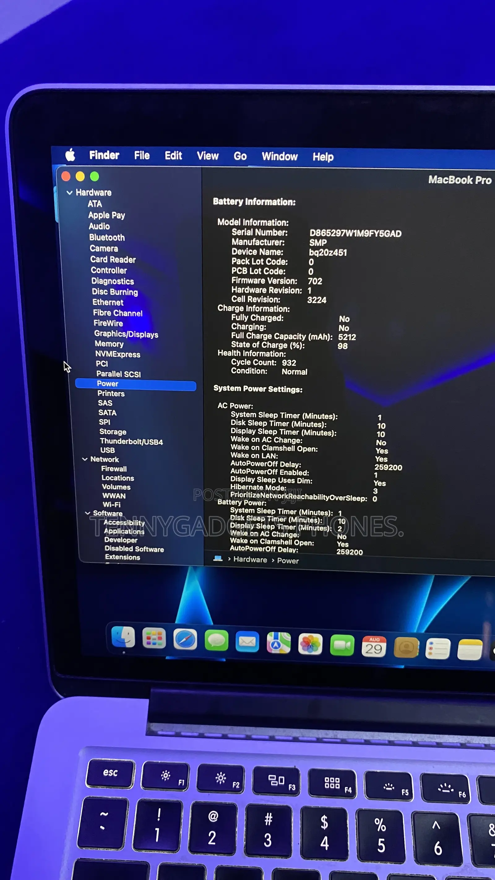 Laptop Apple MacBook Pro 2015 8GB Intel Core i3 SSD 256GB