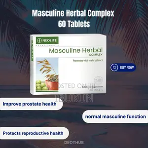 Masculine Herbal Complex 60 Tablets Libido, Stamina Prostate Health