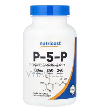 Nutricost P-5-P (Pyridoxal 5 Phosphate) 100mg Capsules X 240
