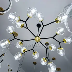Nordic Glass Ball Lamp Modern Led Ceiling Chandelier