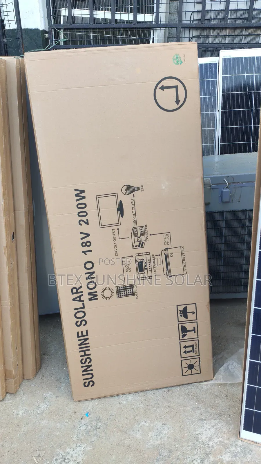 200watt Mono Sunshine Panel