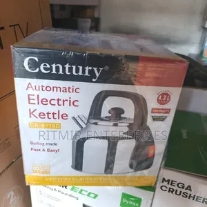 Century Electric Kettle, Stainless Steel 4.3L
