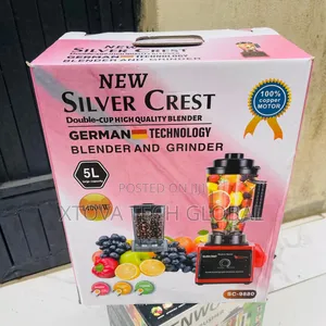 Silver Crest 5L Double-Cup Blender Grinder