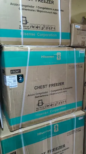 318liters of Hisense Freezers Available