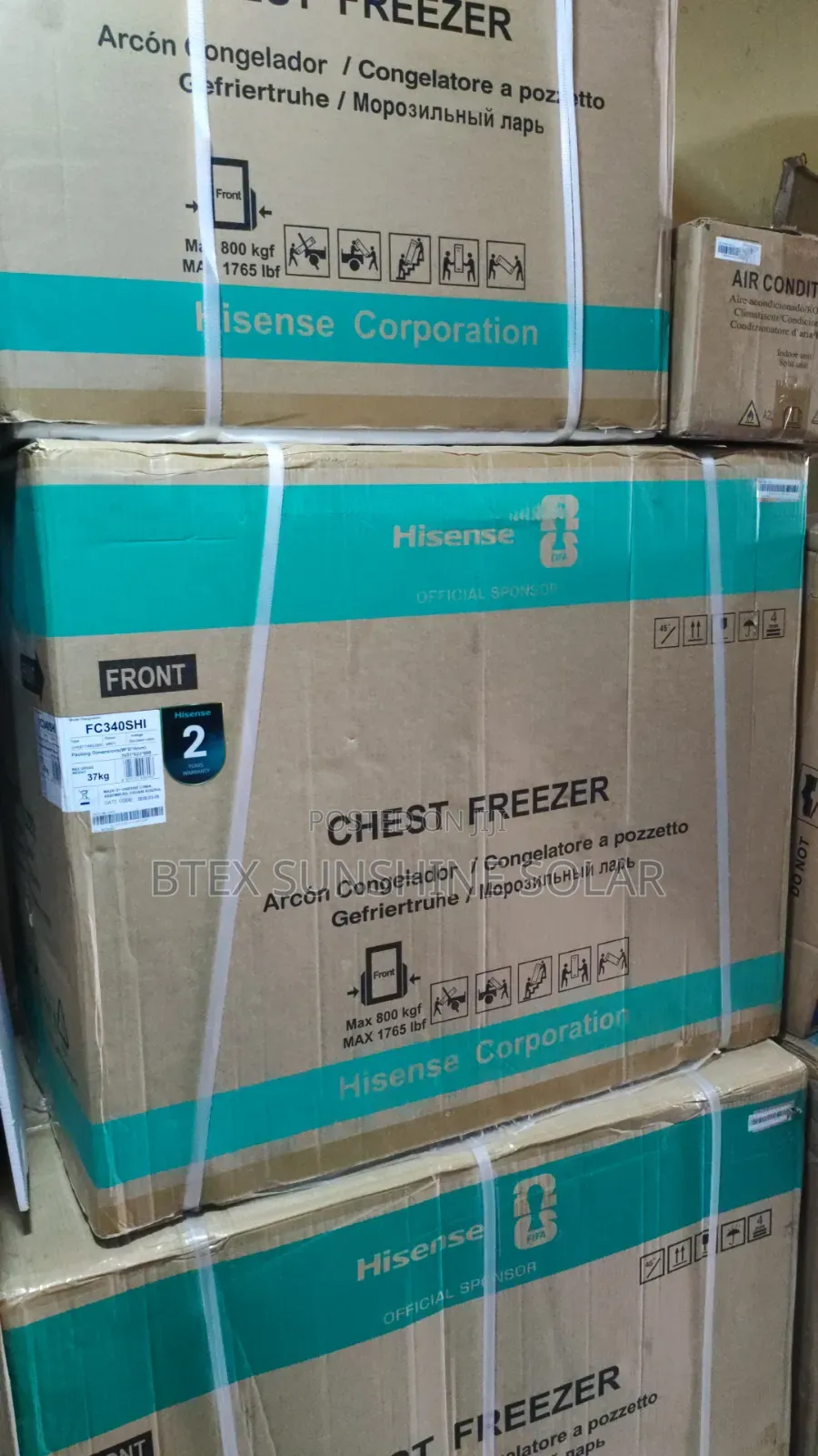 318liters of Hisense Freezers Available