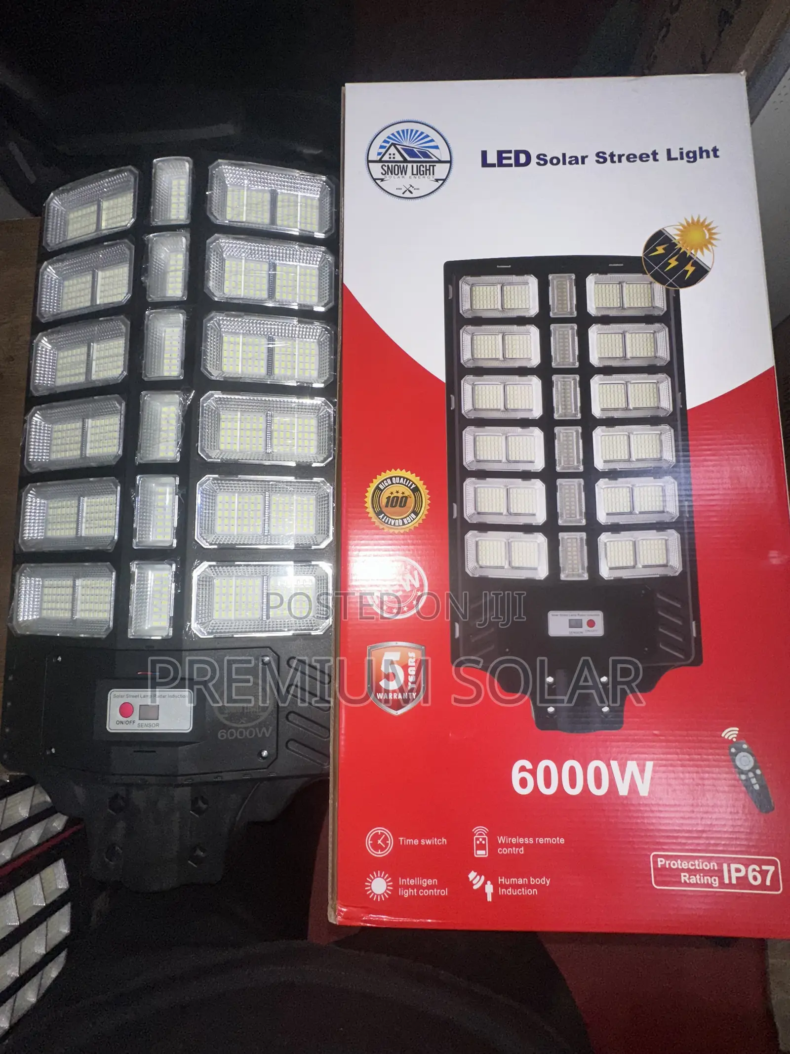 6000w Solar Light Hybrid Mode