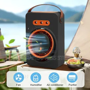 Portable Desktop Spray Fan (Cooling Breeze Air Humidification)