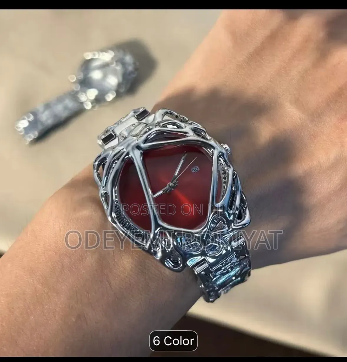 Alabaster Spider Web Watch