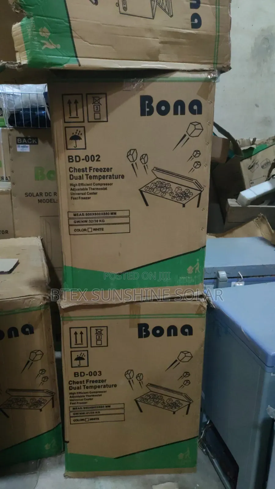 Bona 218liters Freezer Dc/ AC