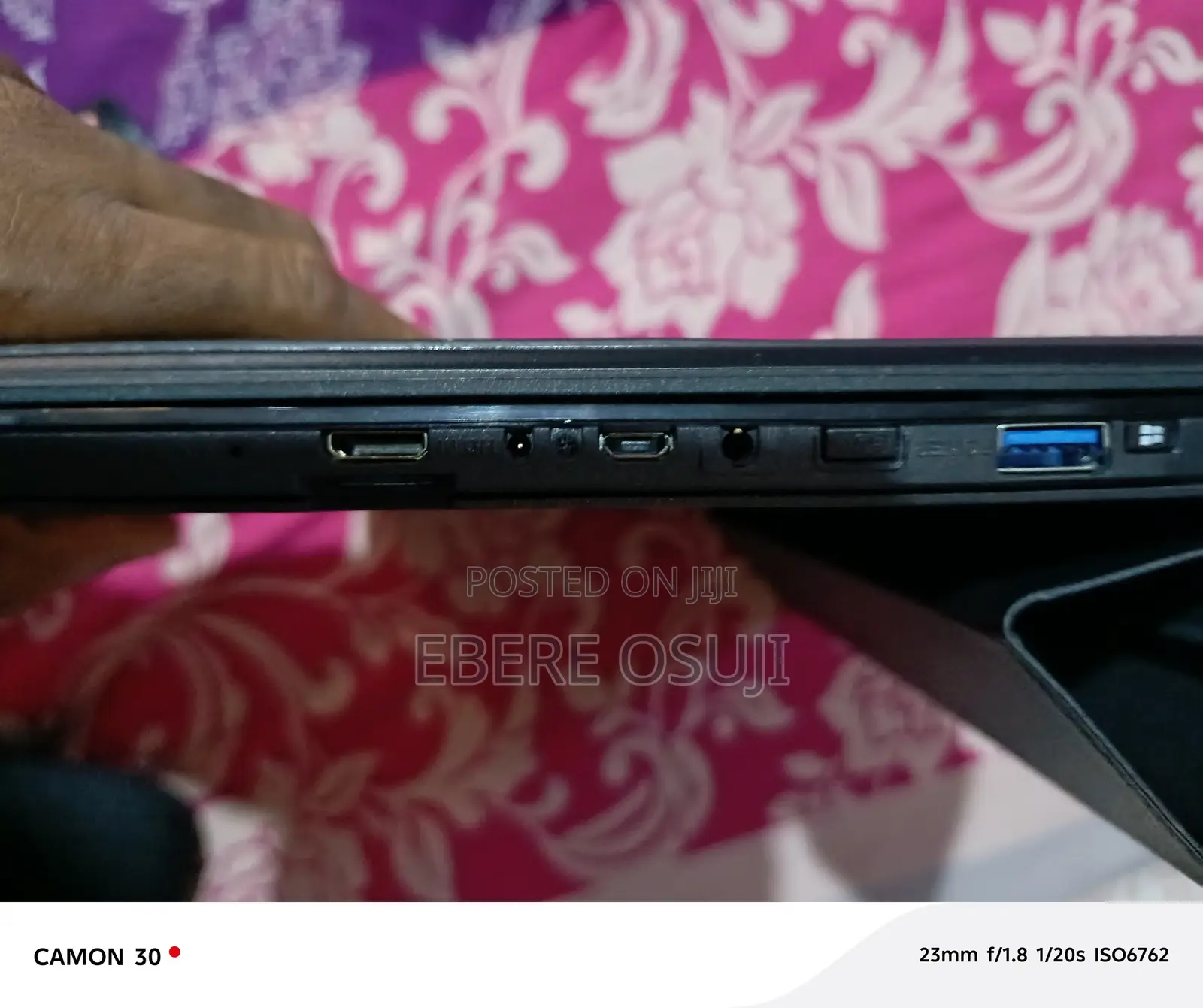Laptop 4GB Intel Pentium SSD 60GB