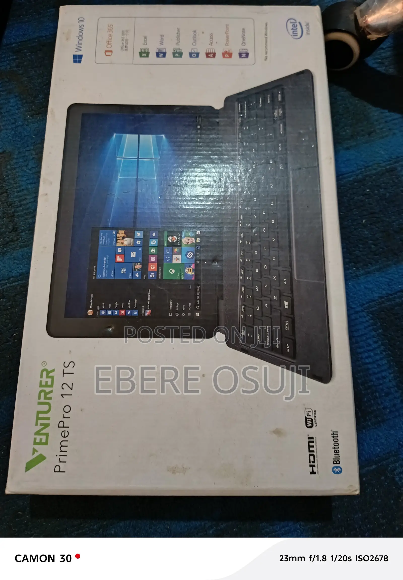 Laptop 4GB Intel Pentium SSD 60GB