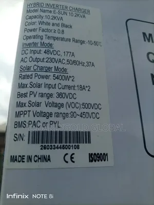 Sako 10.2kva 48v Hybrid Inverter