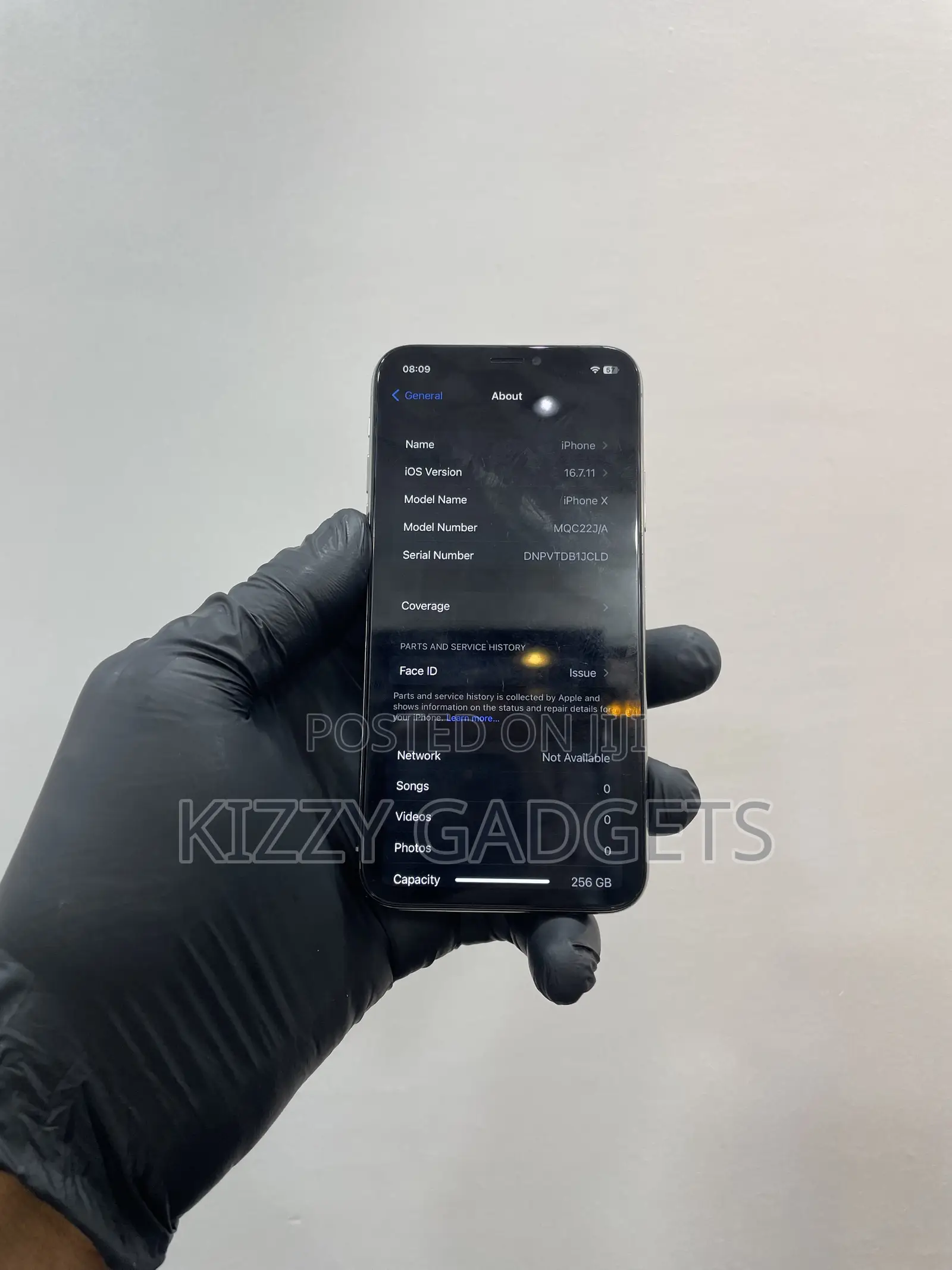 Apple iPhone X 256 GB White