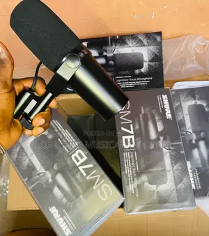 Shure Sm7b Dynamic Studio Microphone