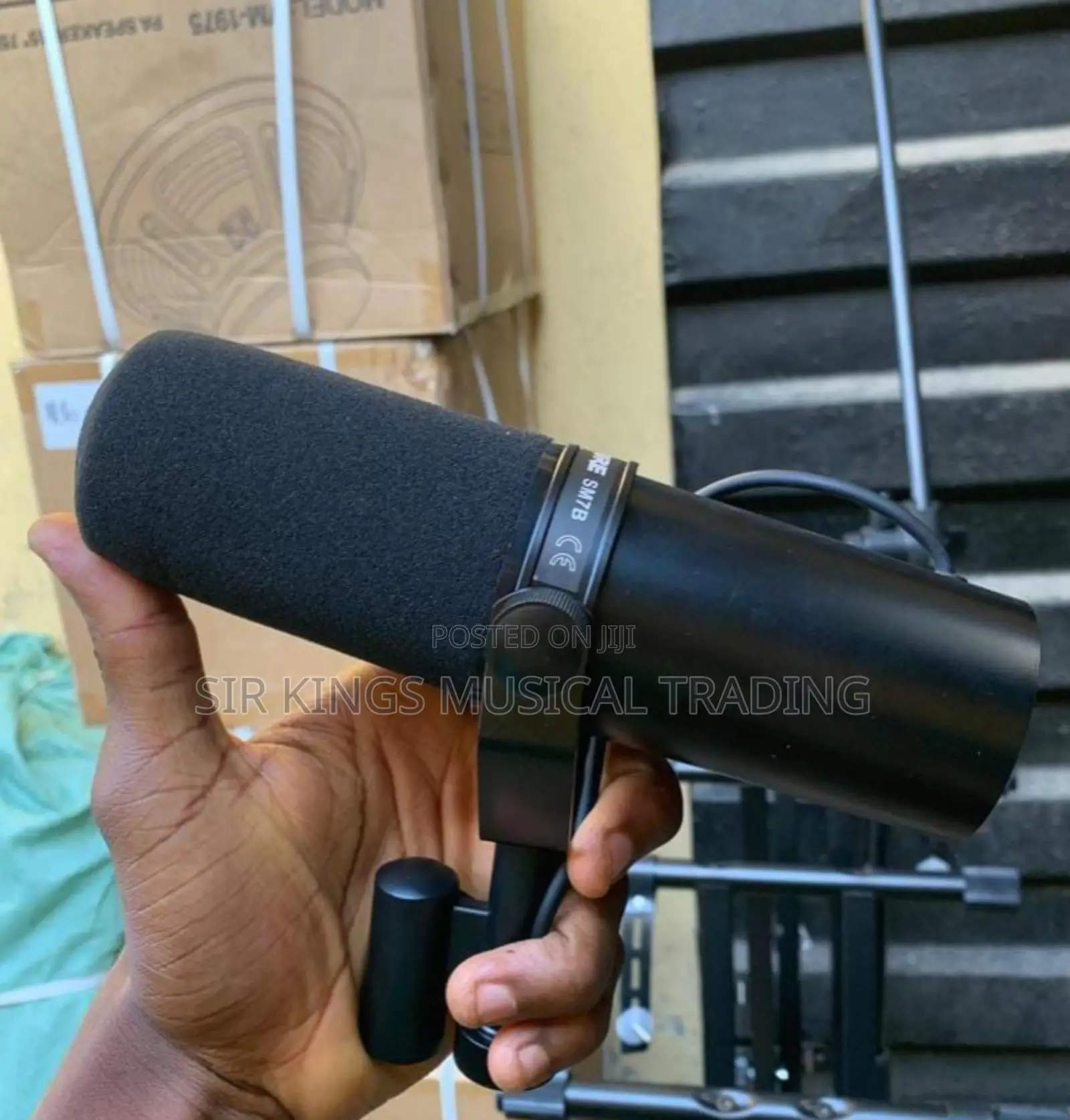 Shure Sm7b Dynamic Studio Microphone