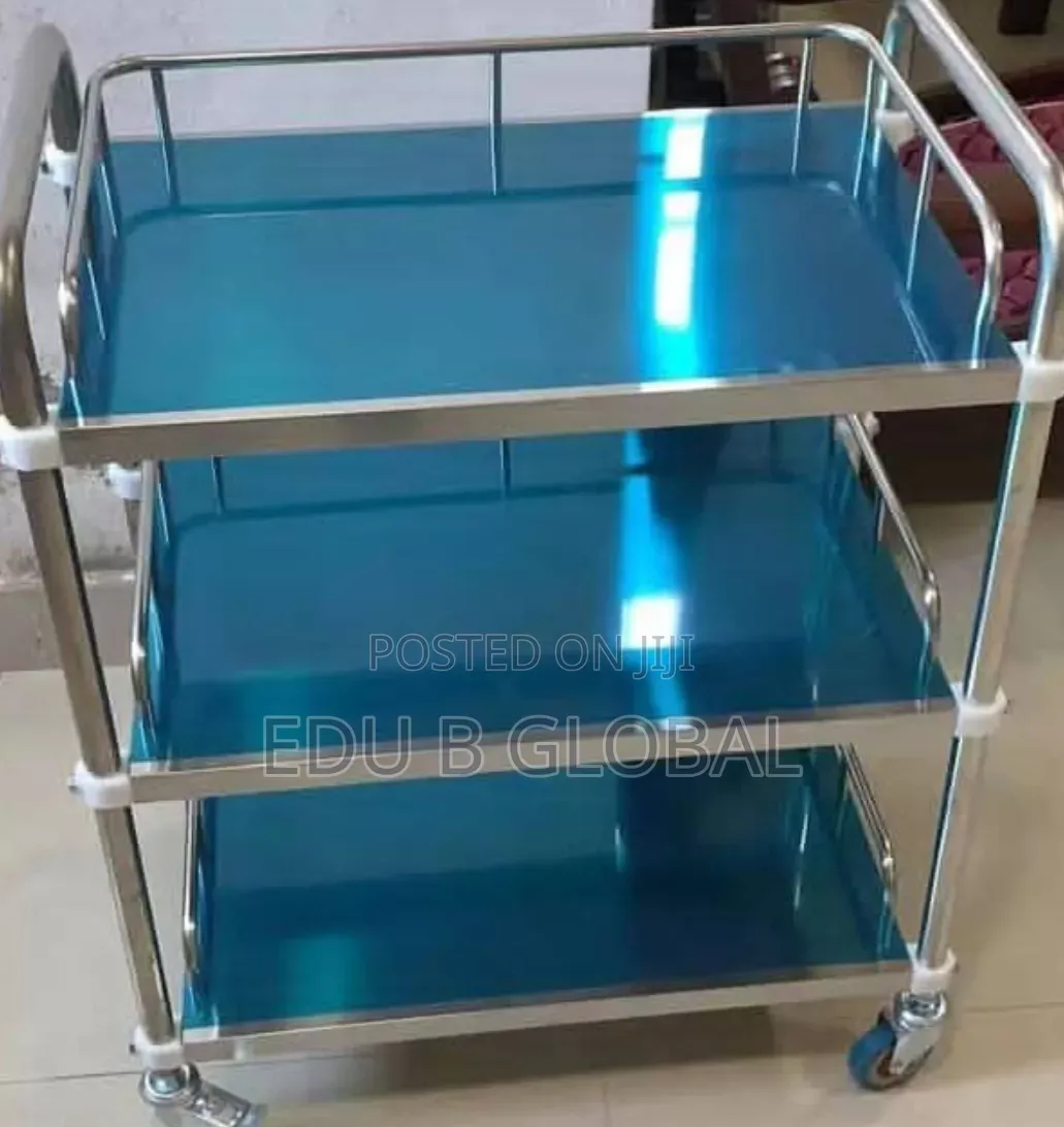 Instrument Trolley Three Steps