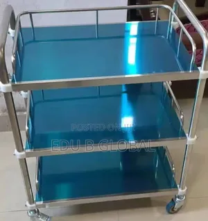 Instrument Trolley Three Steps