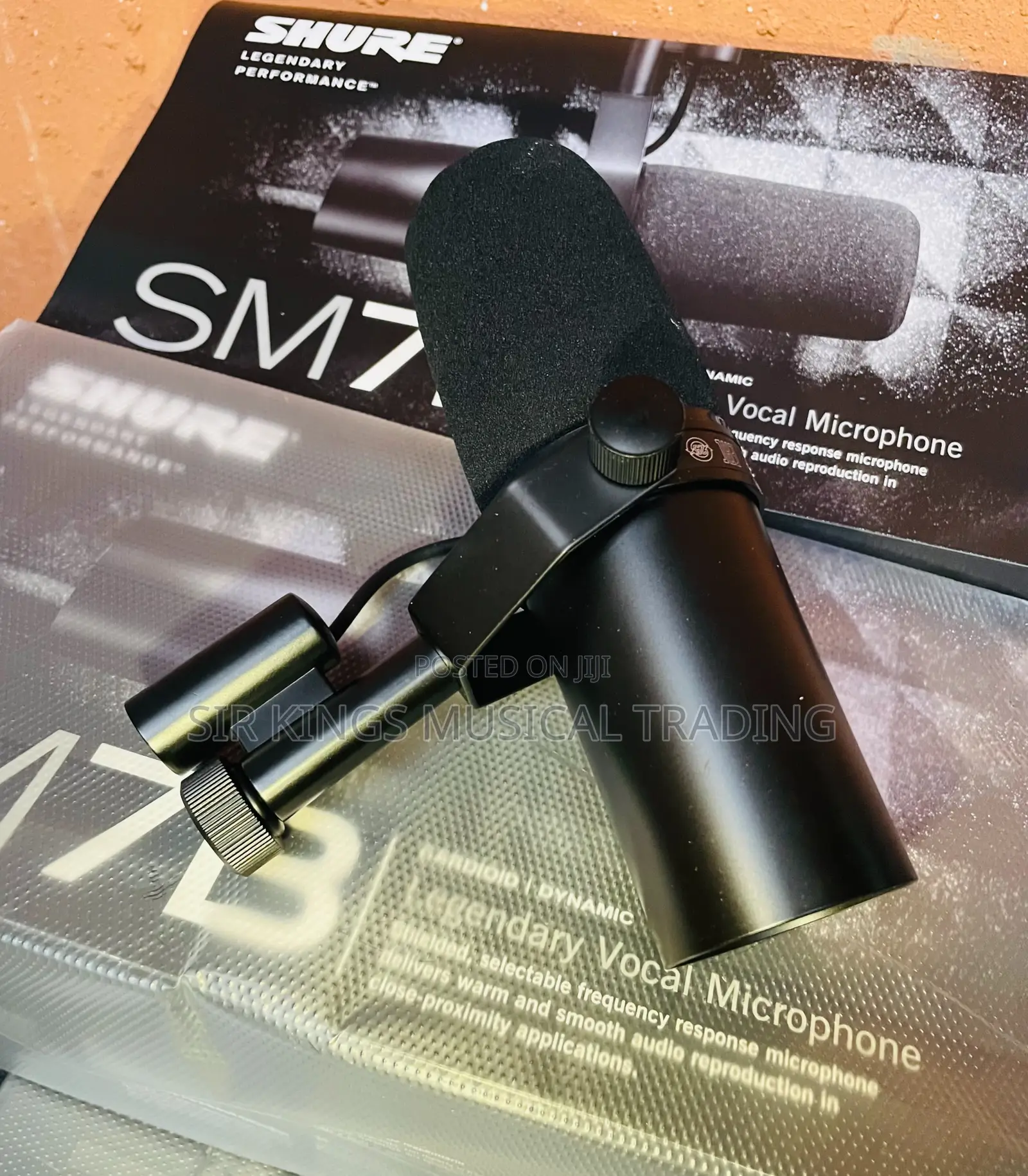 Shure Sm7b Dynamic Studio Microphone